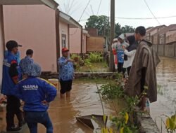 Hujan Deras, Banjir Landa Perumahan Griya Laksita 3 di Kota Bengkulu