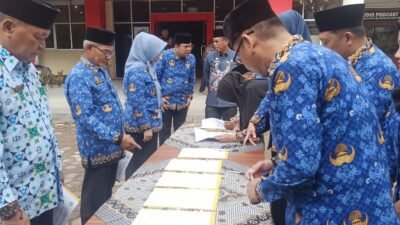 Tekankan Komitmen Target 2024, Pejabat Lingkungan DPK Tandatangani Perjanjian