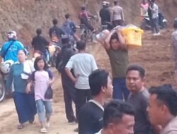 Longsor Jalur Lintas Lebong Rejang Lebong, Akses Jalan Putus Total