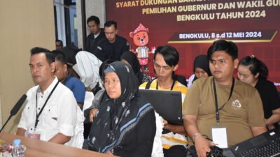 Dempo Xler – Ahmad Kanedi Syarat Dukungan Calon Perseorangan ke KPU Provinsi Bengkulu