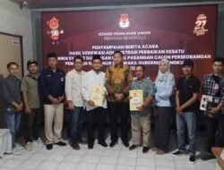 Lolos Verifikasi Administrasi, Dempo Xler dan Ahmad Kanedi Pasangan Bacalon Gubernur Pertama KPU